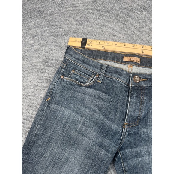 See Thru Soul Jeans Women's 30 Blue Denim Jeans I Am Frankie Boot Cut Low 30x32 - Picture 8 of 16